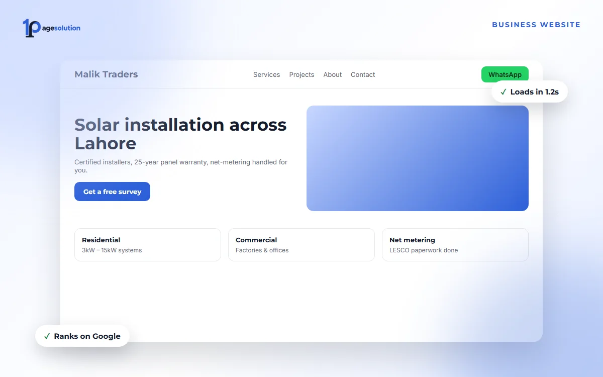 Business Website Design