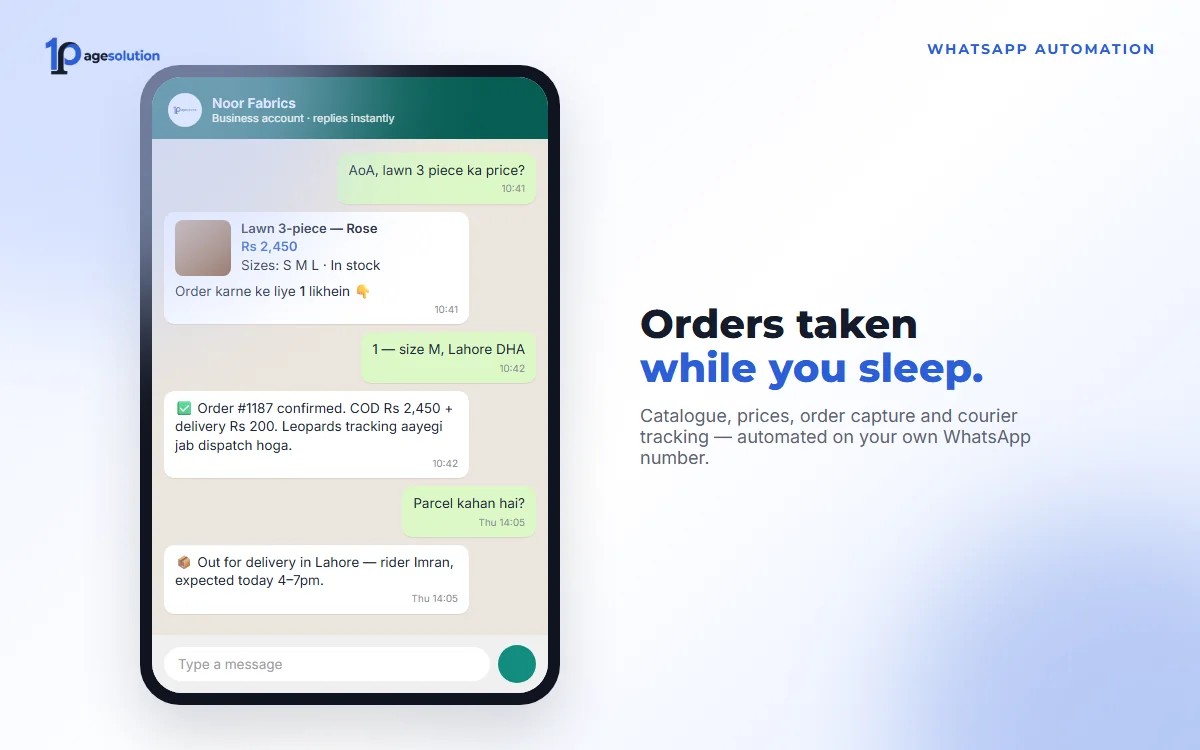 WhatsApp Business Automation